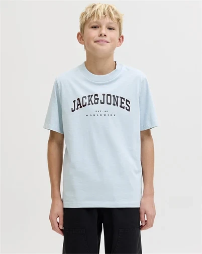 Jack & Jones Junior - JJECaleb T-Shirt - Celestial Blue